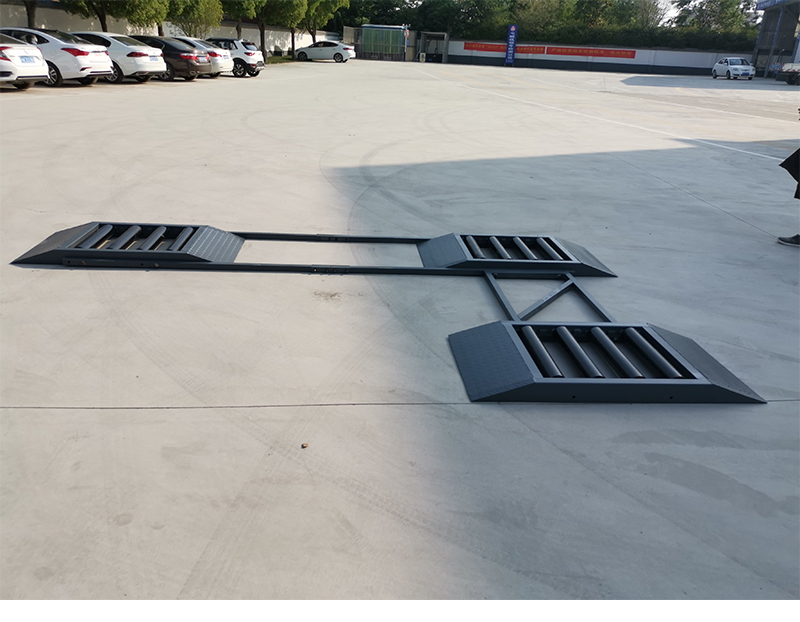 滑轮组汽车脱困打滑测试四驱滚轴汽车试驾道具