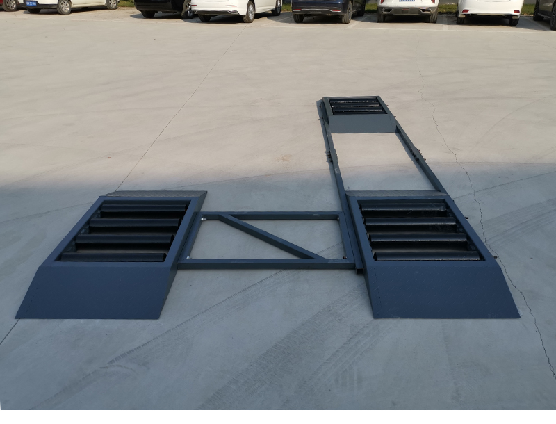 滑轮组汽车脱困打滑测试四驱滚轴汽车试驾道具